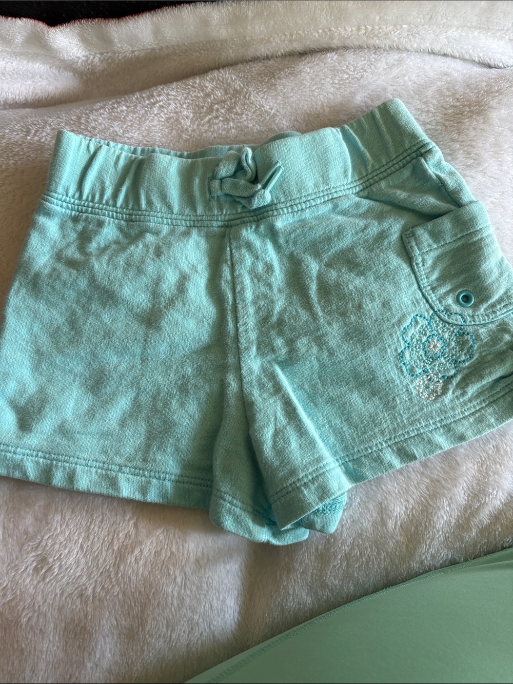 Carter's Mint Green Girls' Shorts